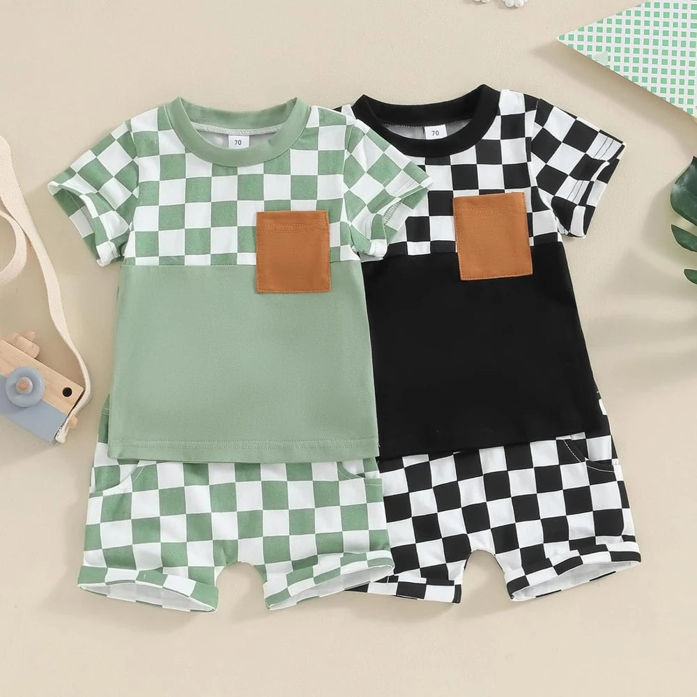 Toddler Boy Summer Shorts Set
