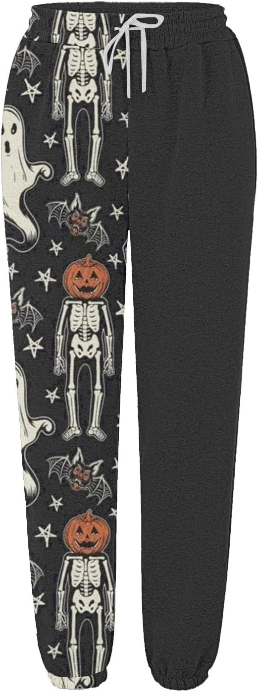 Womens Halloween Printed Lounge Pants