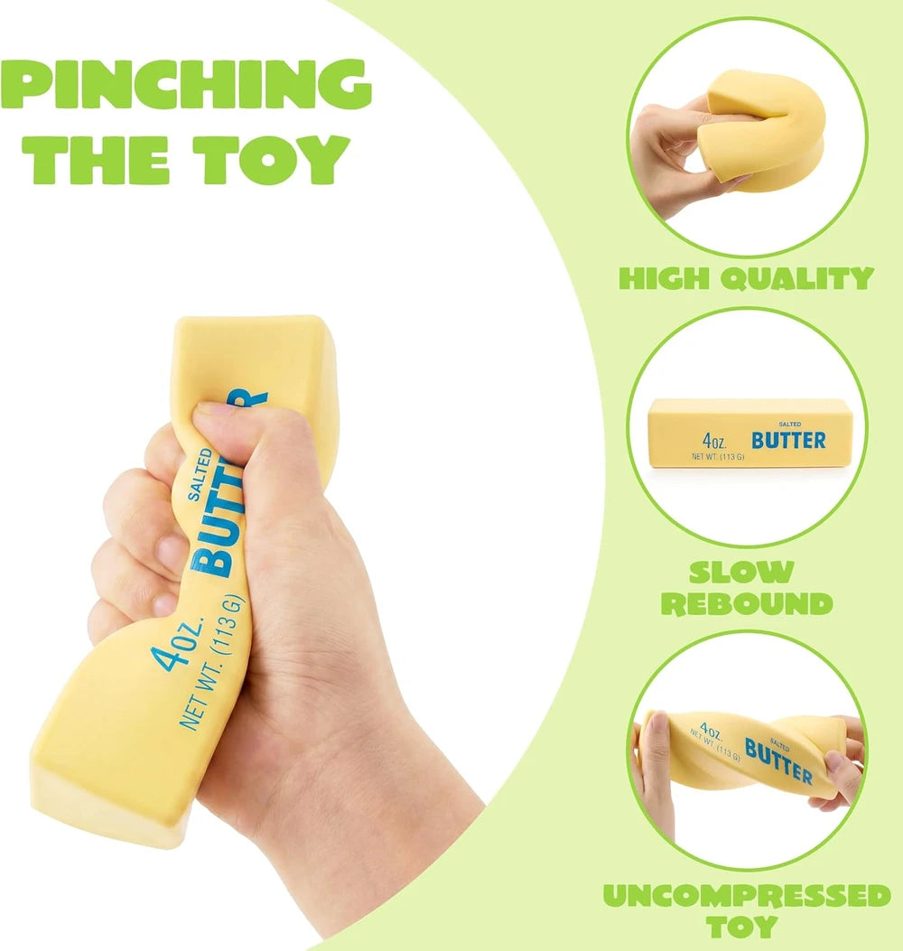 Slow Rising Butter Squishy Toy