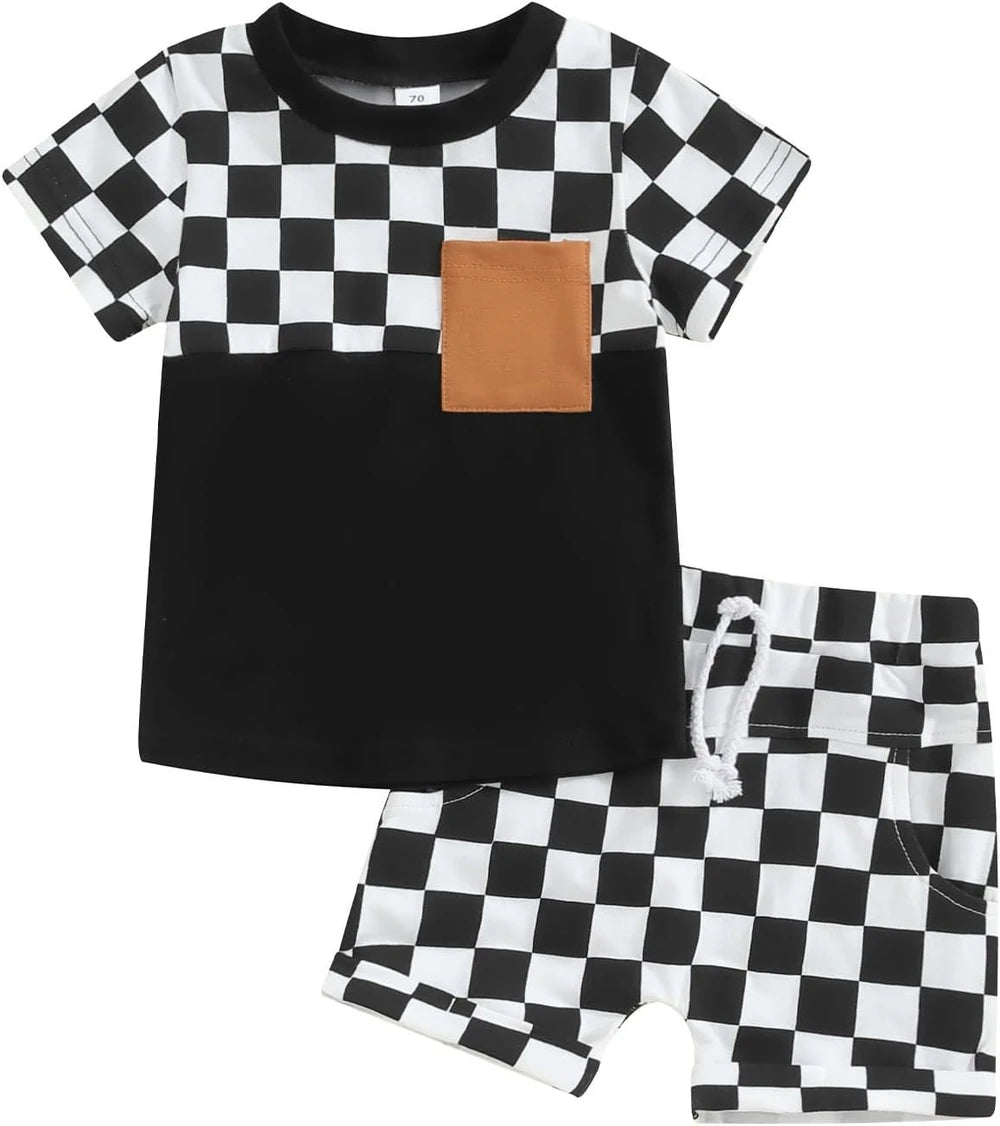 Toddler Boy Summer Shorts Set