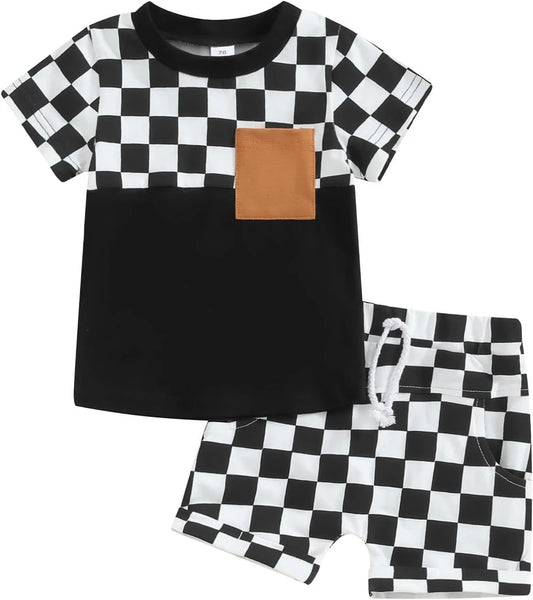Toddler Boy Summer Shorts Set