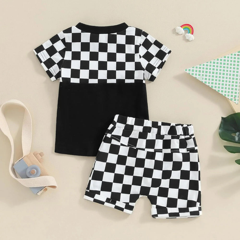 Toddler Boy Summer Shorts Set
