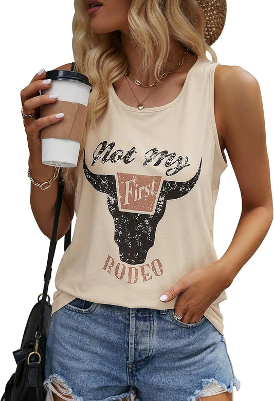 Graphic Country Concert Tank Top