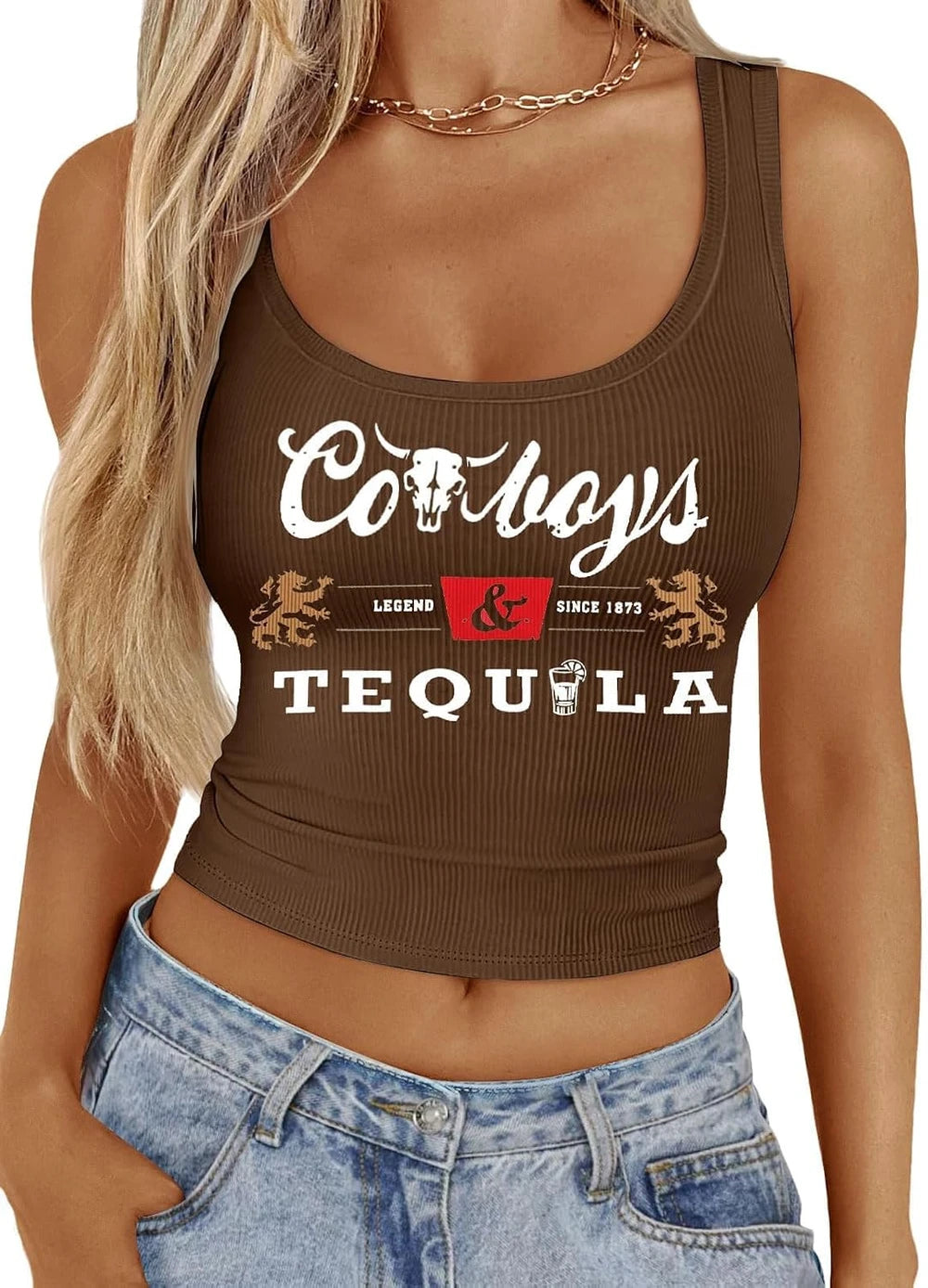 Western Cowgirl Tank Top