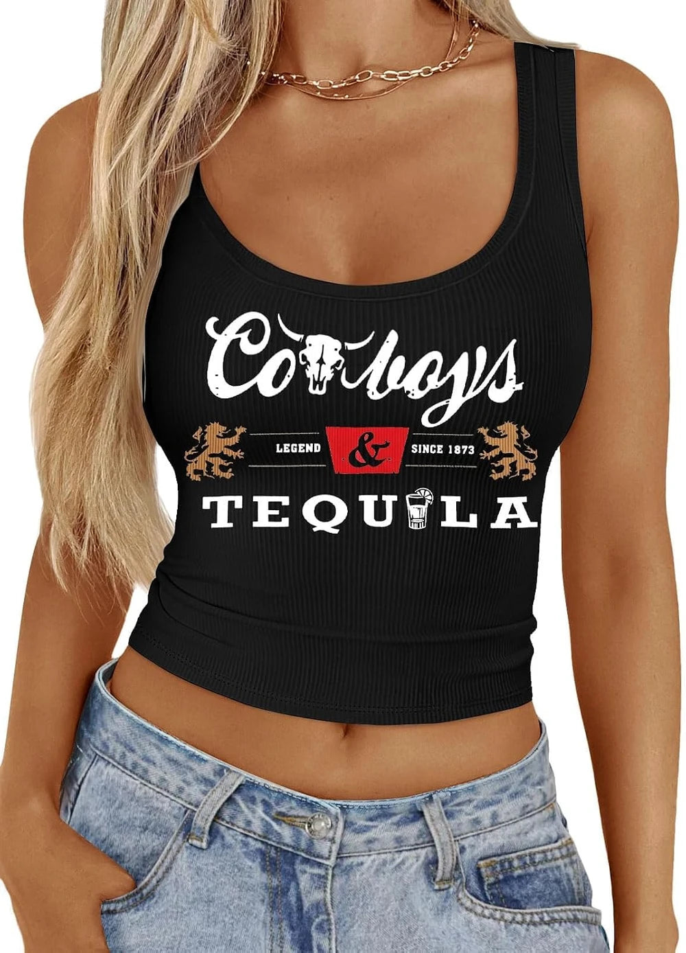 Western Cowgirl Tank Top