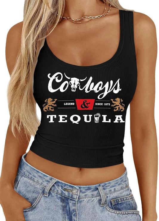 Western Cowgirl Tank Top
