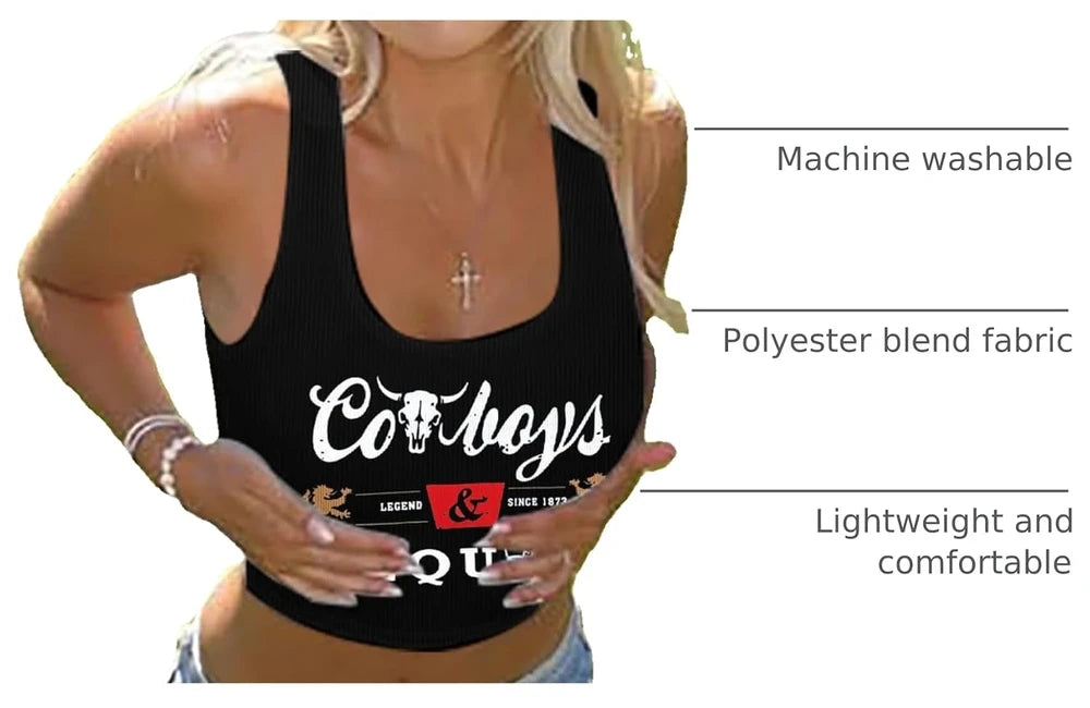 Western Cowgirl Tank Top