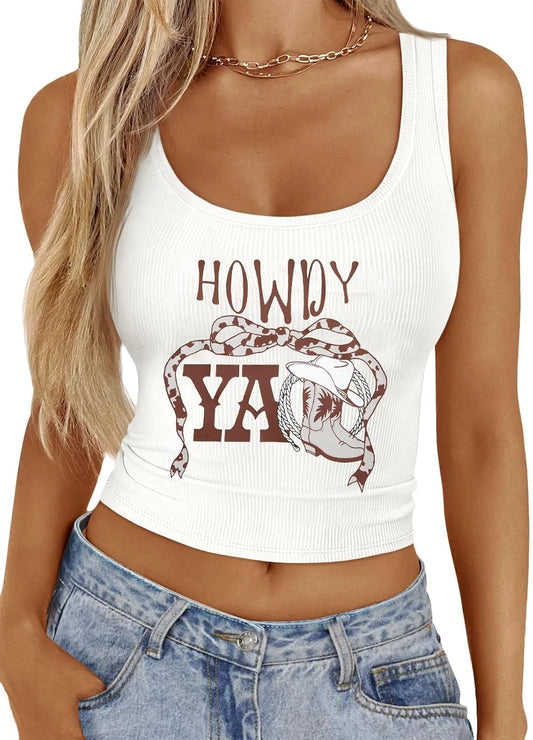 Western Cowgirl Tank Top