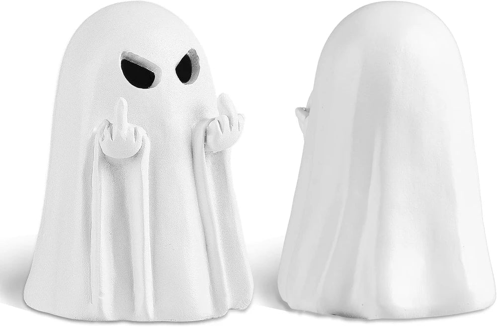 Spooky Halloween Ghost Figurine