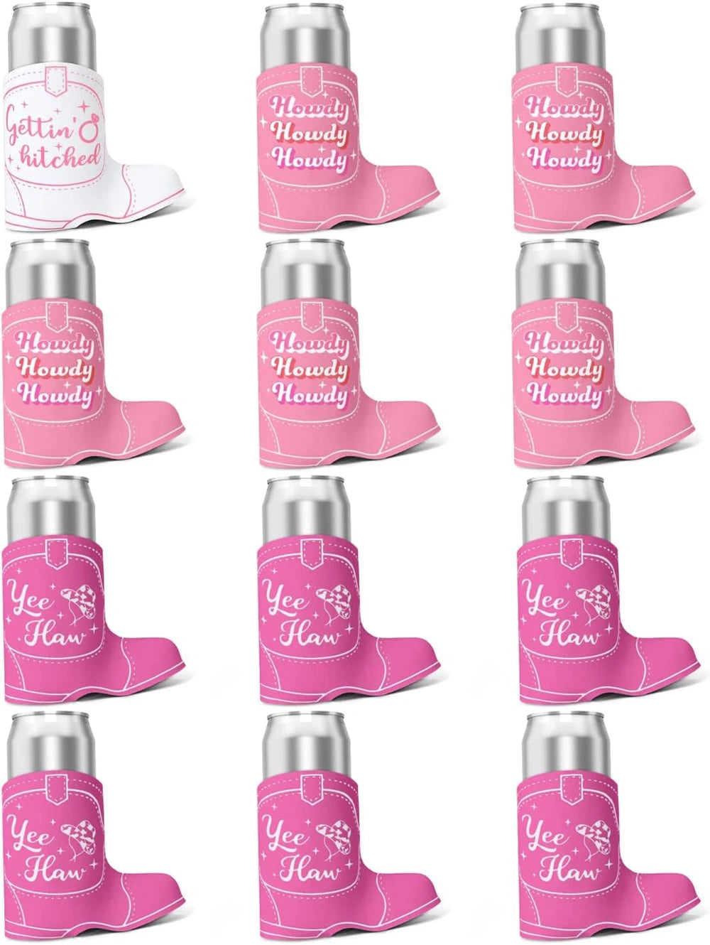 Cowgirl Boot Can Sleeves