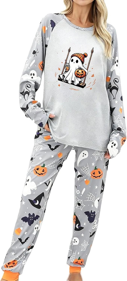 Cute Halloween Pajama Set