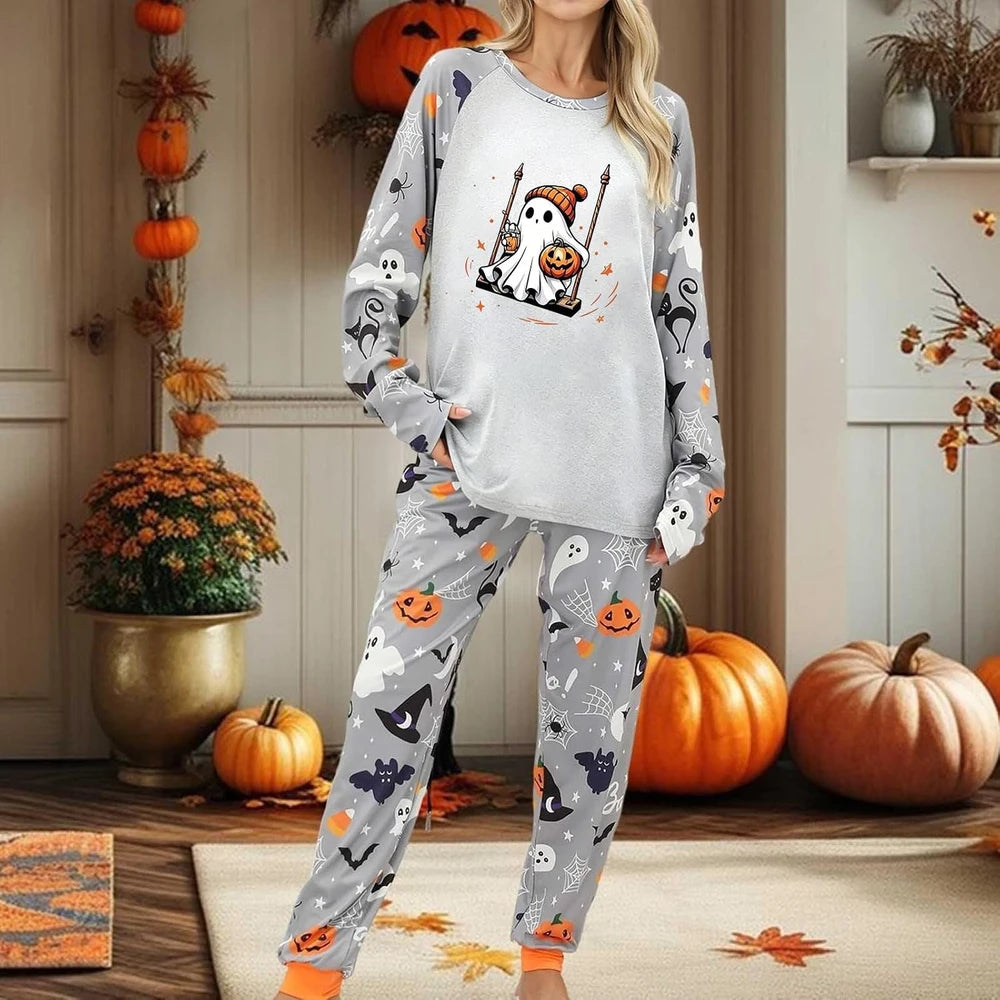 Cute Halloween Pajama Set