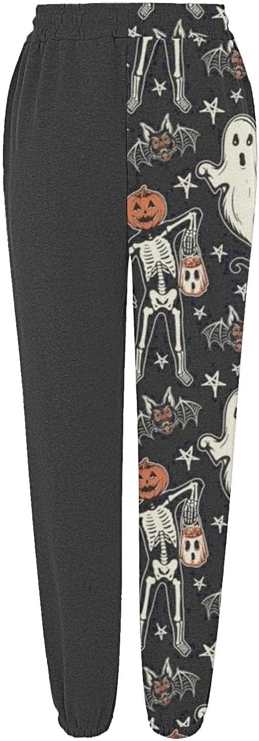 Womens Halloween Printed Lounge Pants
