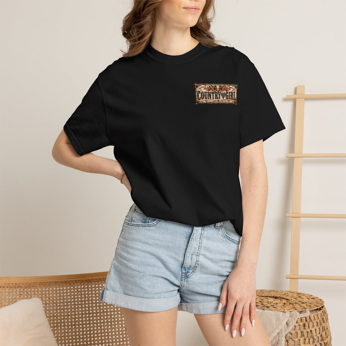 Chevrolet Fall Truck T-Shirt — Highland Cow & Pumpkin Autumn Graphic Tee