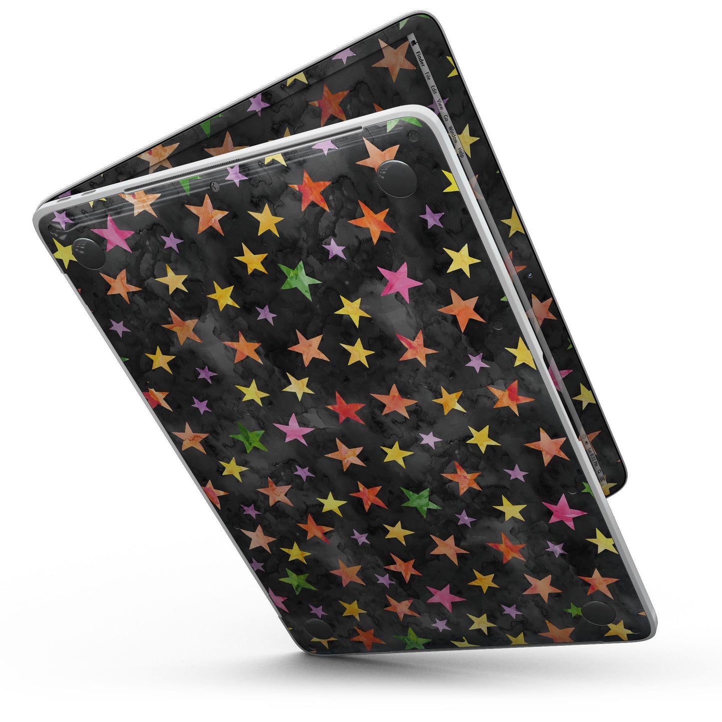 Halloween Color Stars - 13" MacBook Pro without Touch Bar Skin Kit